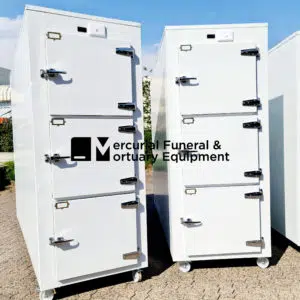 3 Corpse Mortuary Freezer - 3 Body Morgue Fridge for Sale - Funeral Fridge - Cadaver Refrigerator