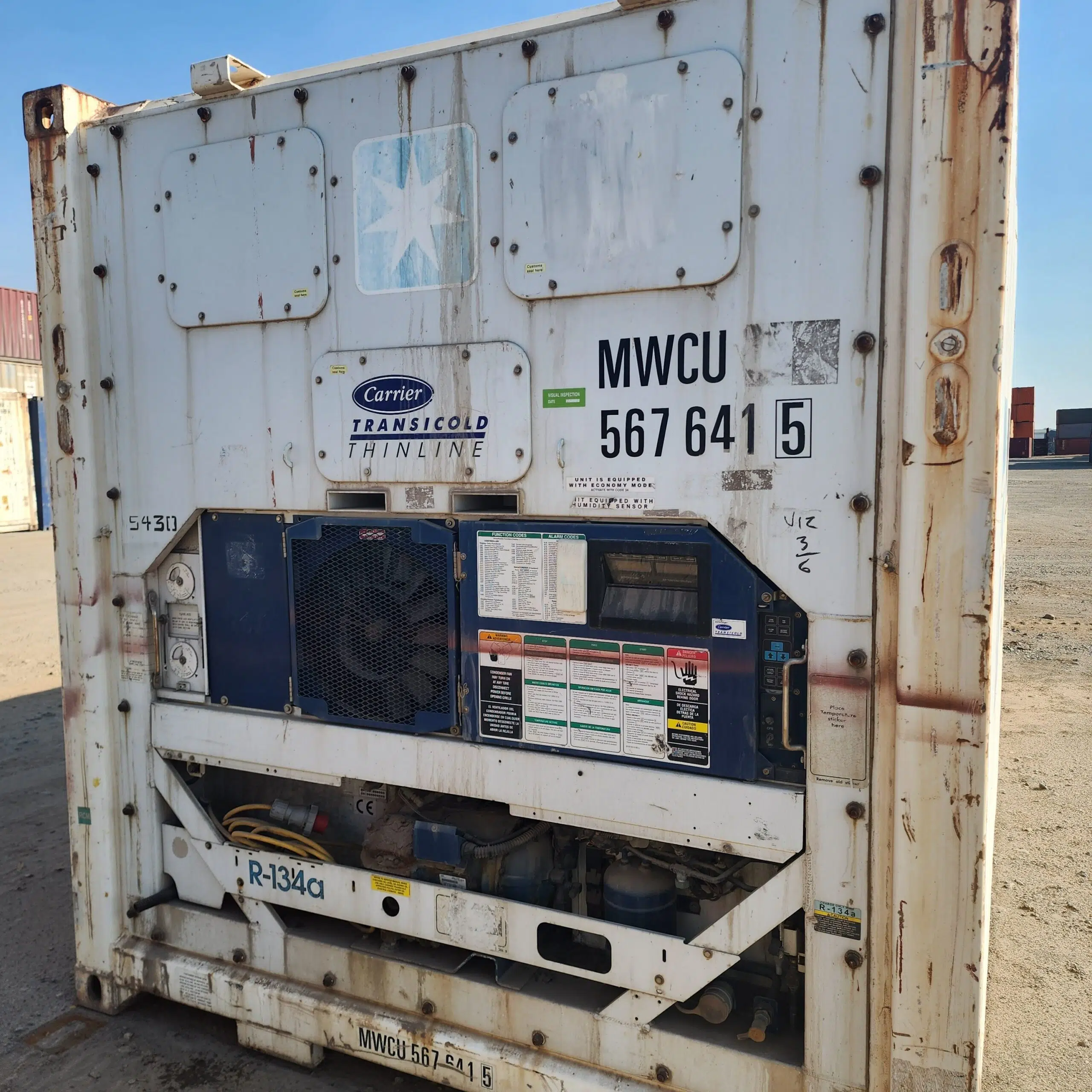 Reefer Container for Sale - Refrigerated Container for Sale - Refrigerator Containers - Second Hand Reefer Containers - Used Refrigerated Container for Sale - Image 3
